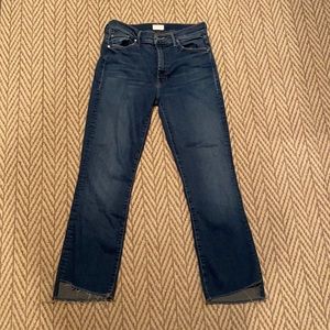 MOTHER straight leg jeans